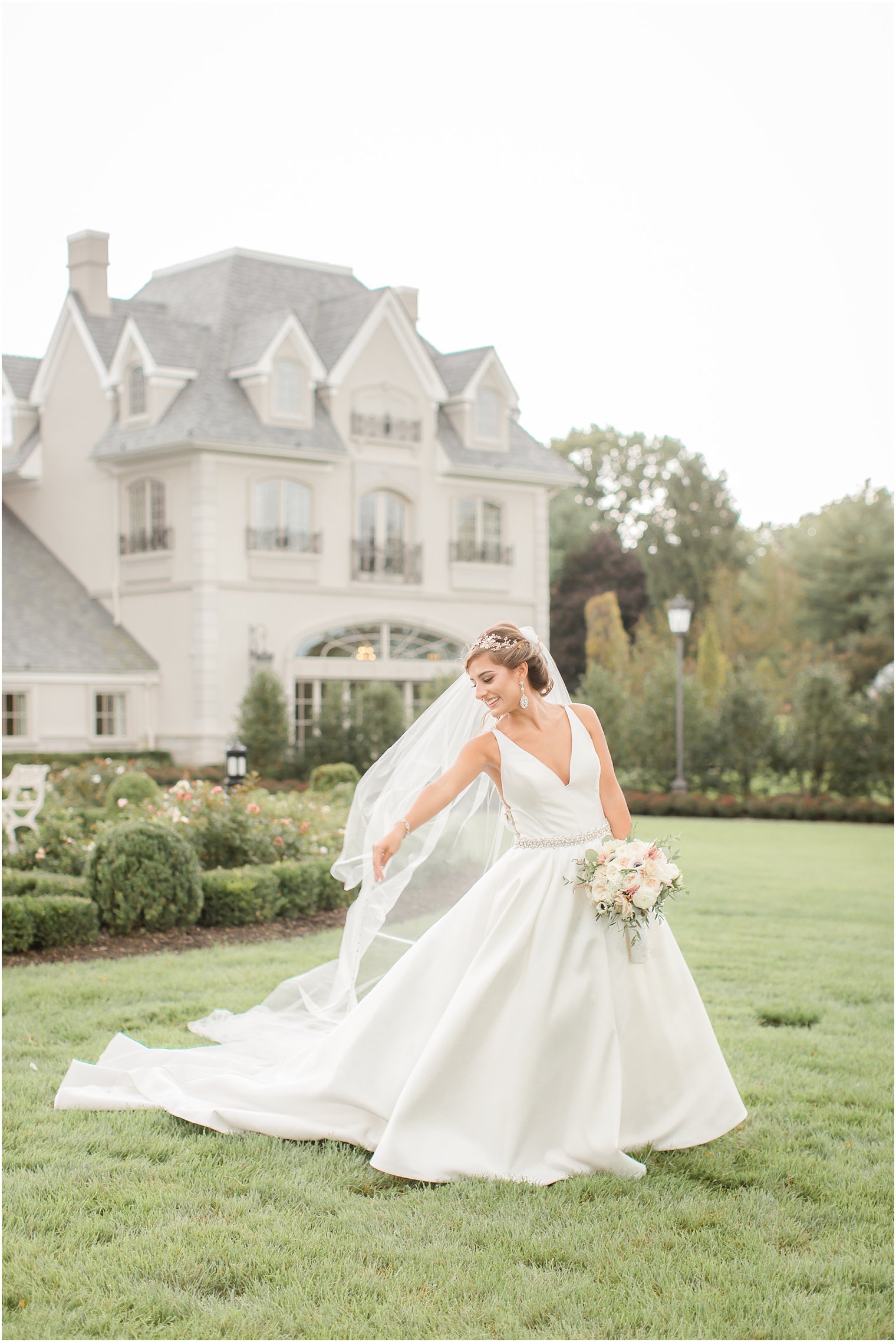 Windy day wedding at Park Chateau Estate