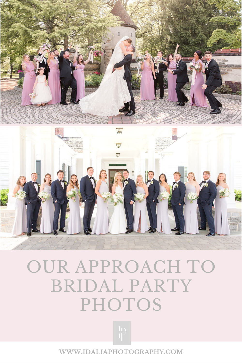 Our approach to bridal party photos