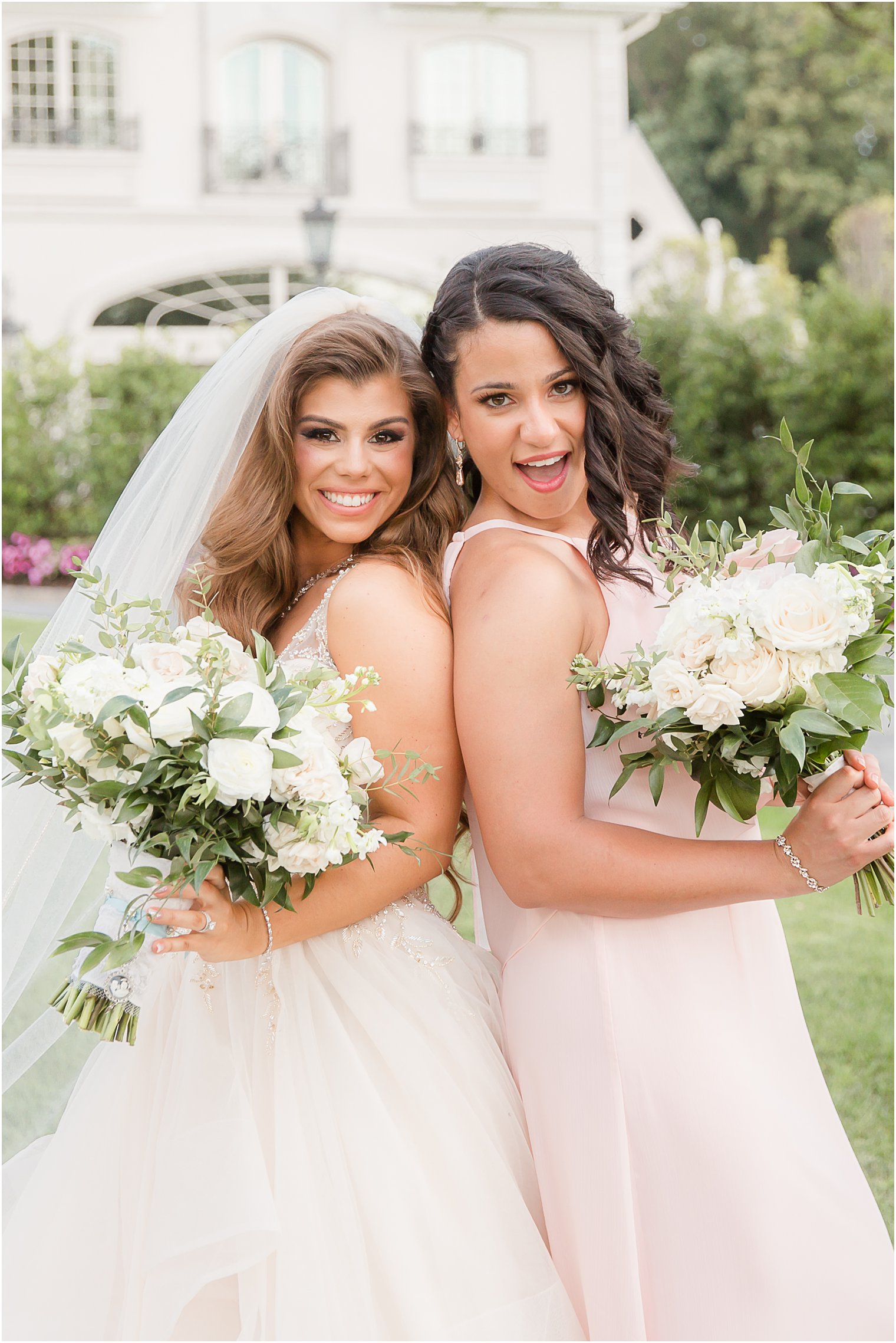 Bride and bridesmaid at Park Chateau Estate