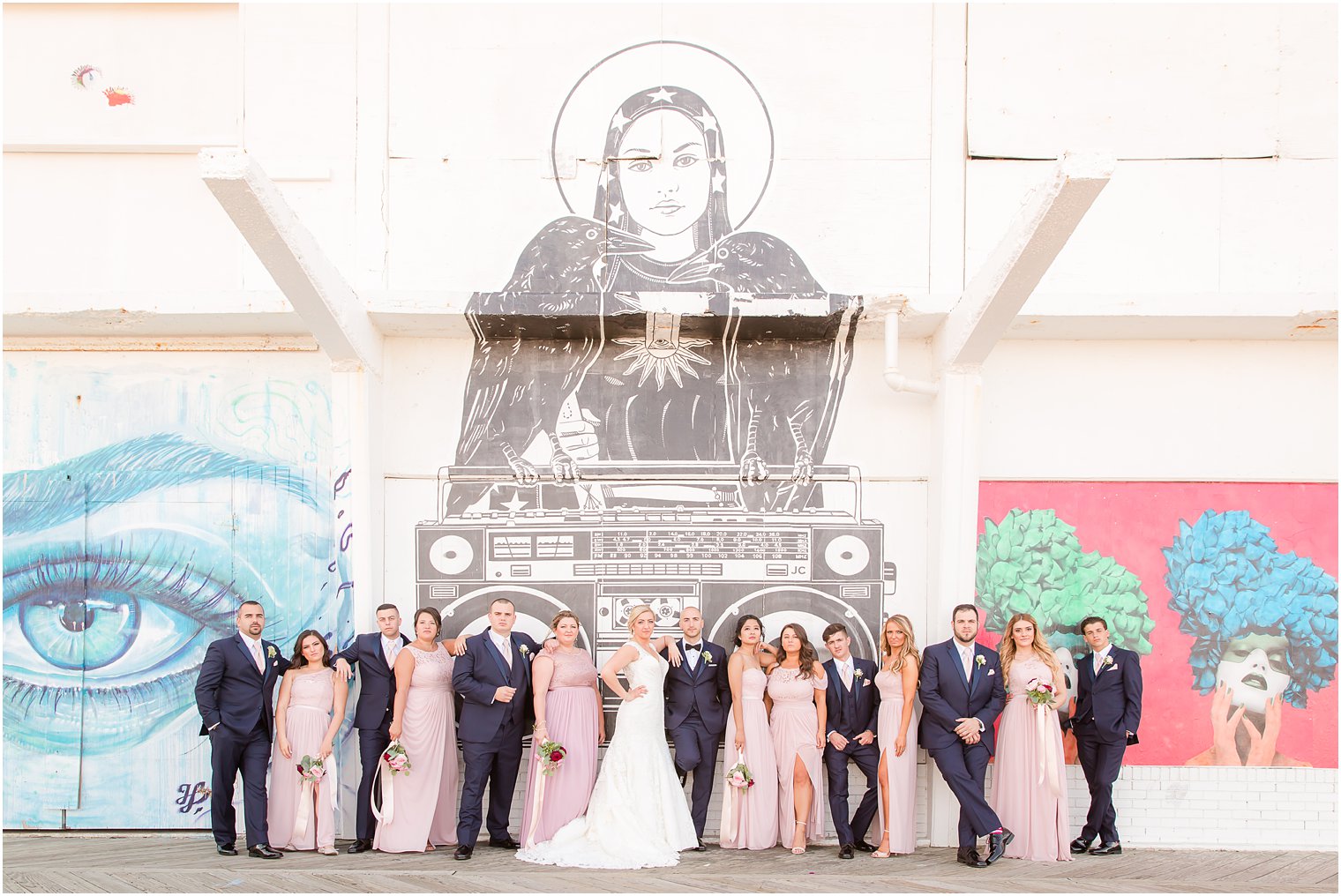 Wedding Party in Asbury Park NJ