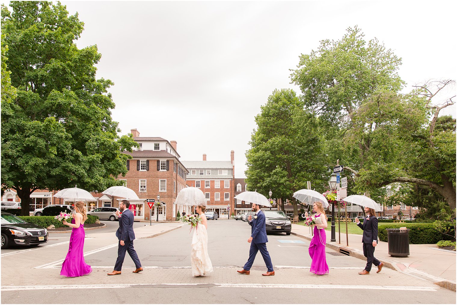 Bridal Party Abbey Road photo