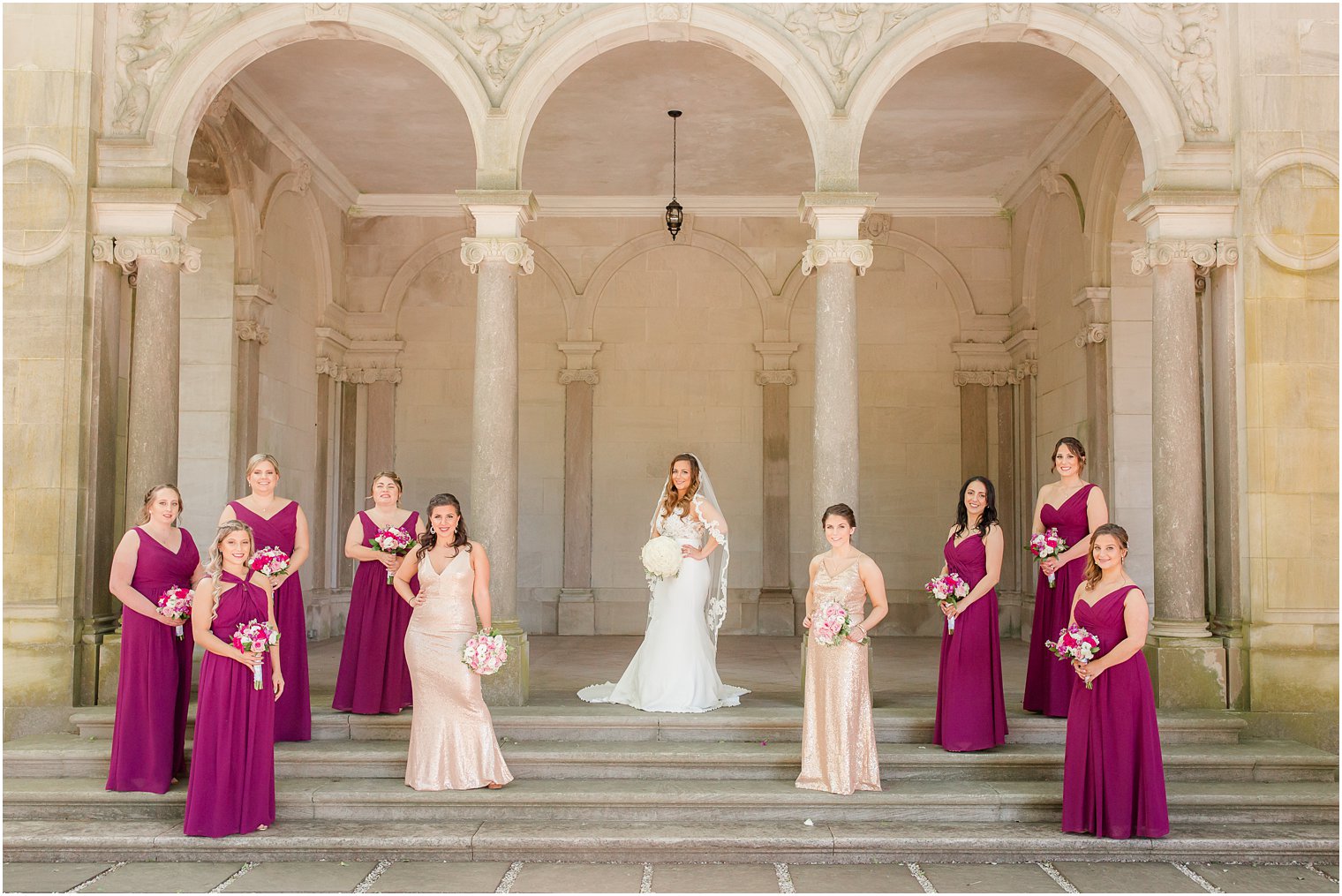 Bridesmaids at Monmouth University