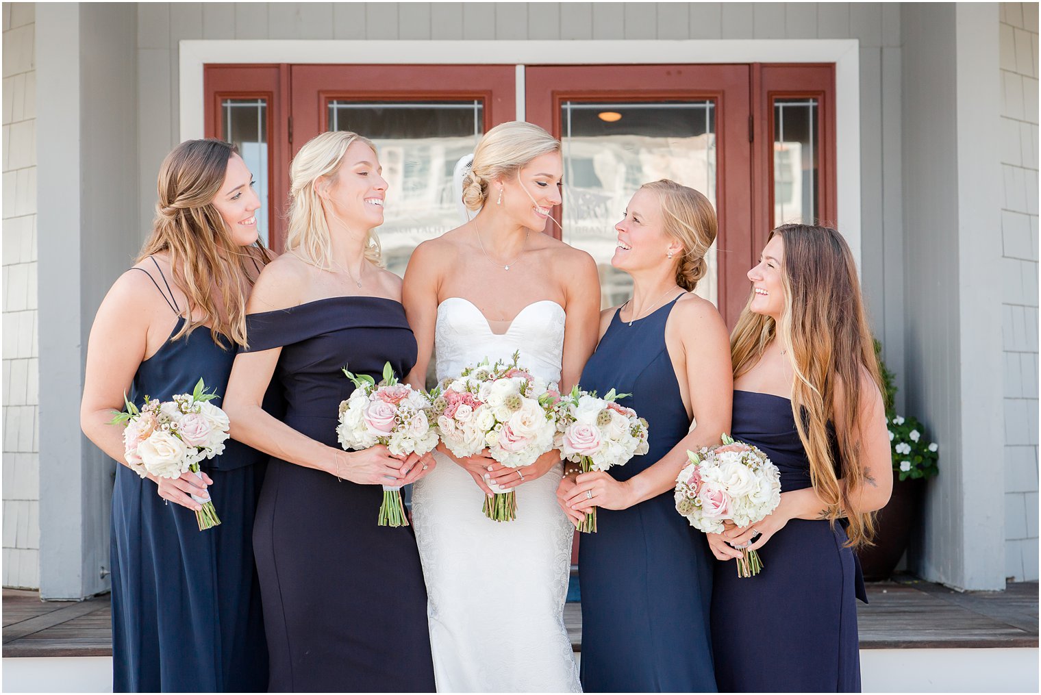 Bridesmaids at Brant Beach Yacht Club