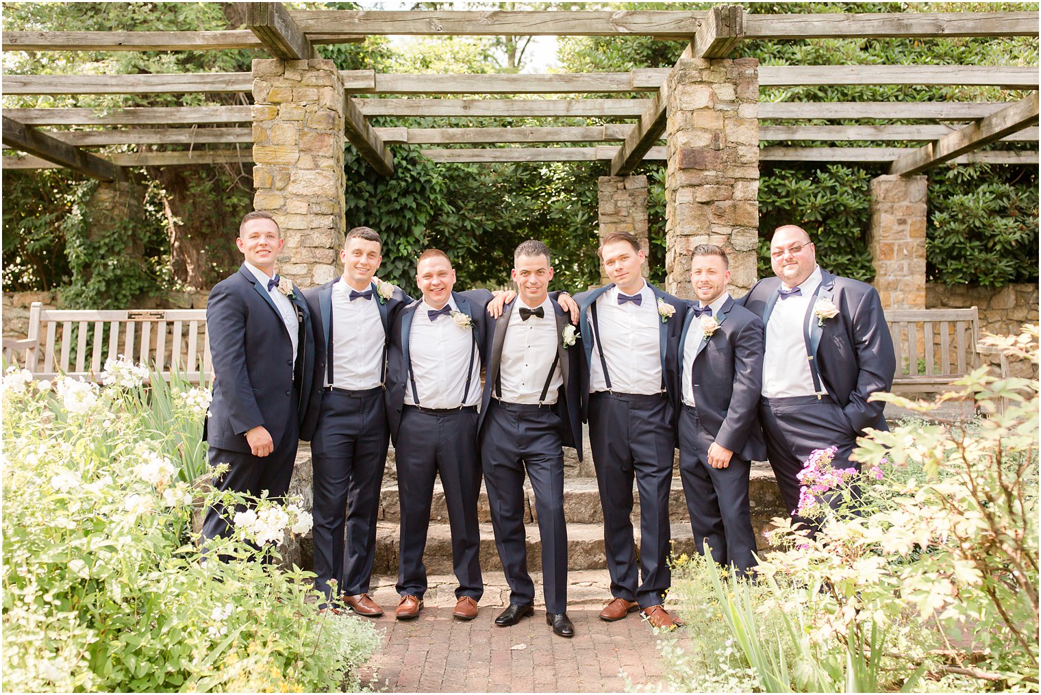 Groomsmen photo at Olde Mill Inn