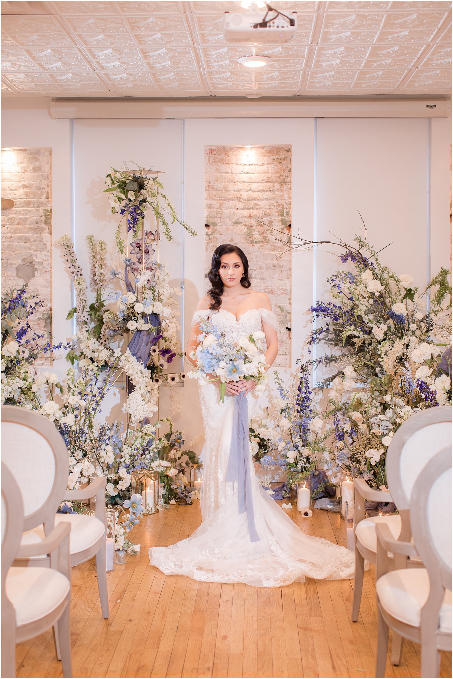 Wedding inspiration with Classic Blue Pantone Color of the Year