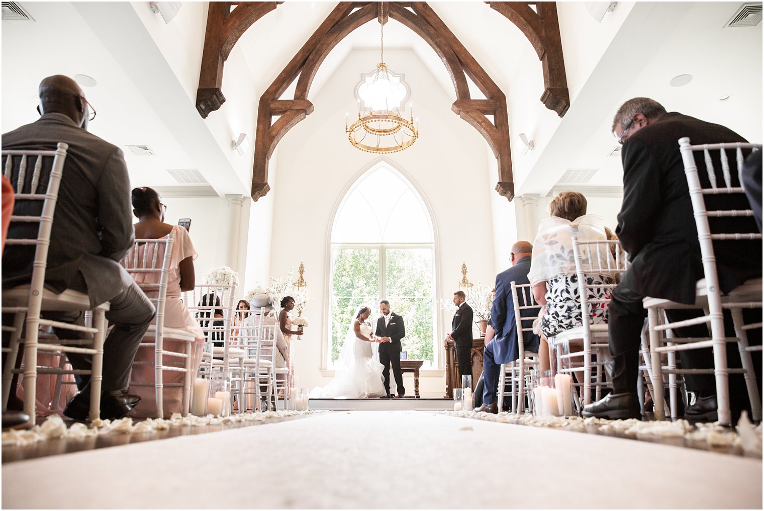 Wedding ceremony at Park Chateau Estate