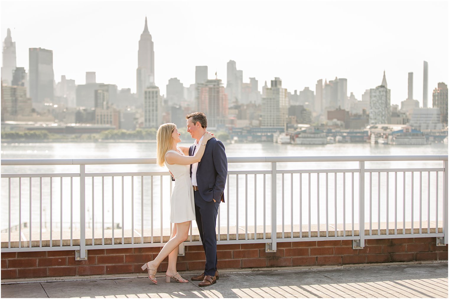 Hoboken Rooftop Engagement