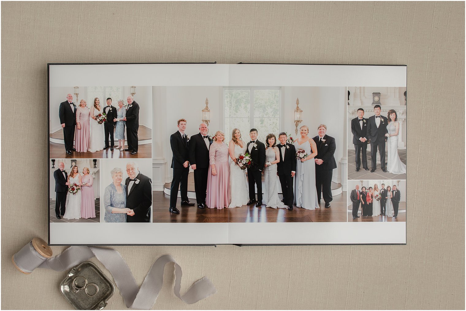 Linen Album for a Summer Wedding at Park Chateau Estate by Idalia Photography