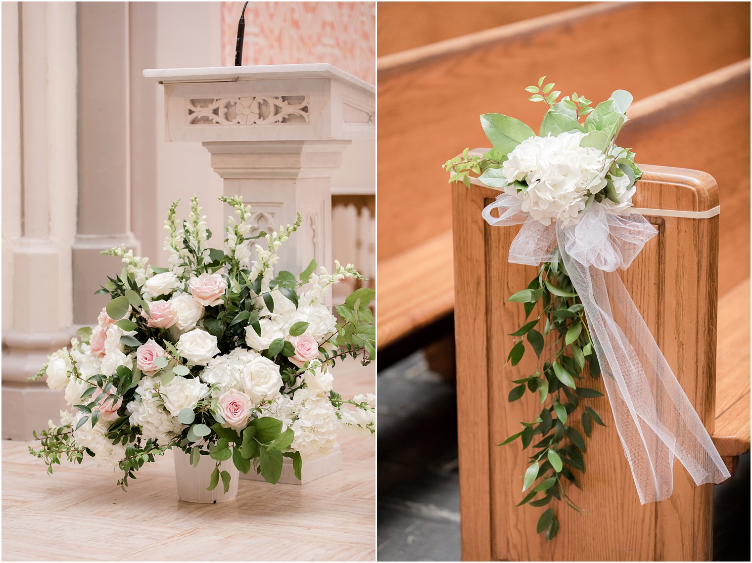 Floral decor ideas for church ceremonies