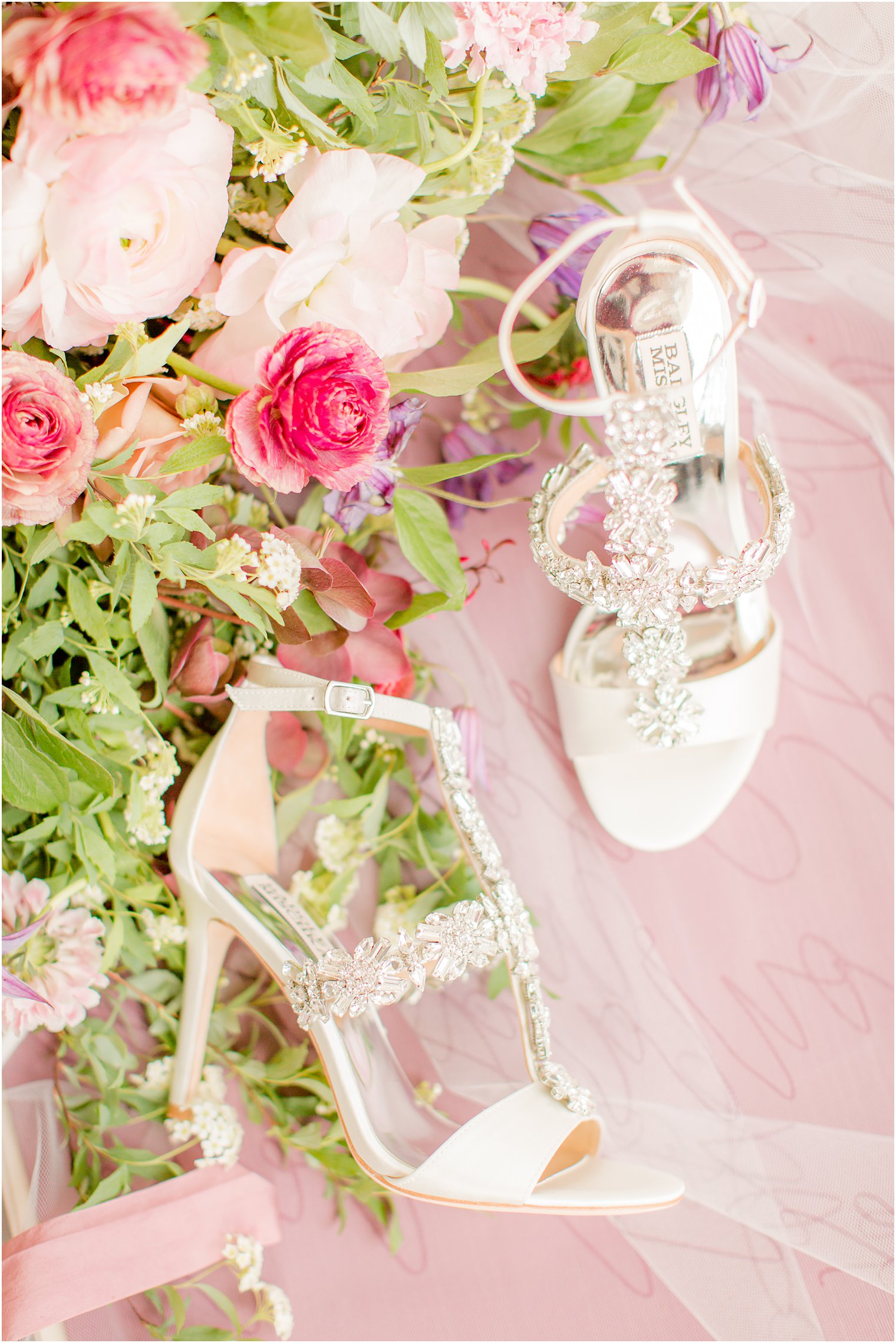 Badgley Mischka bridal shoes