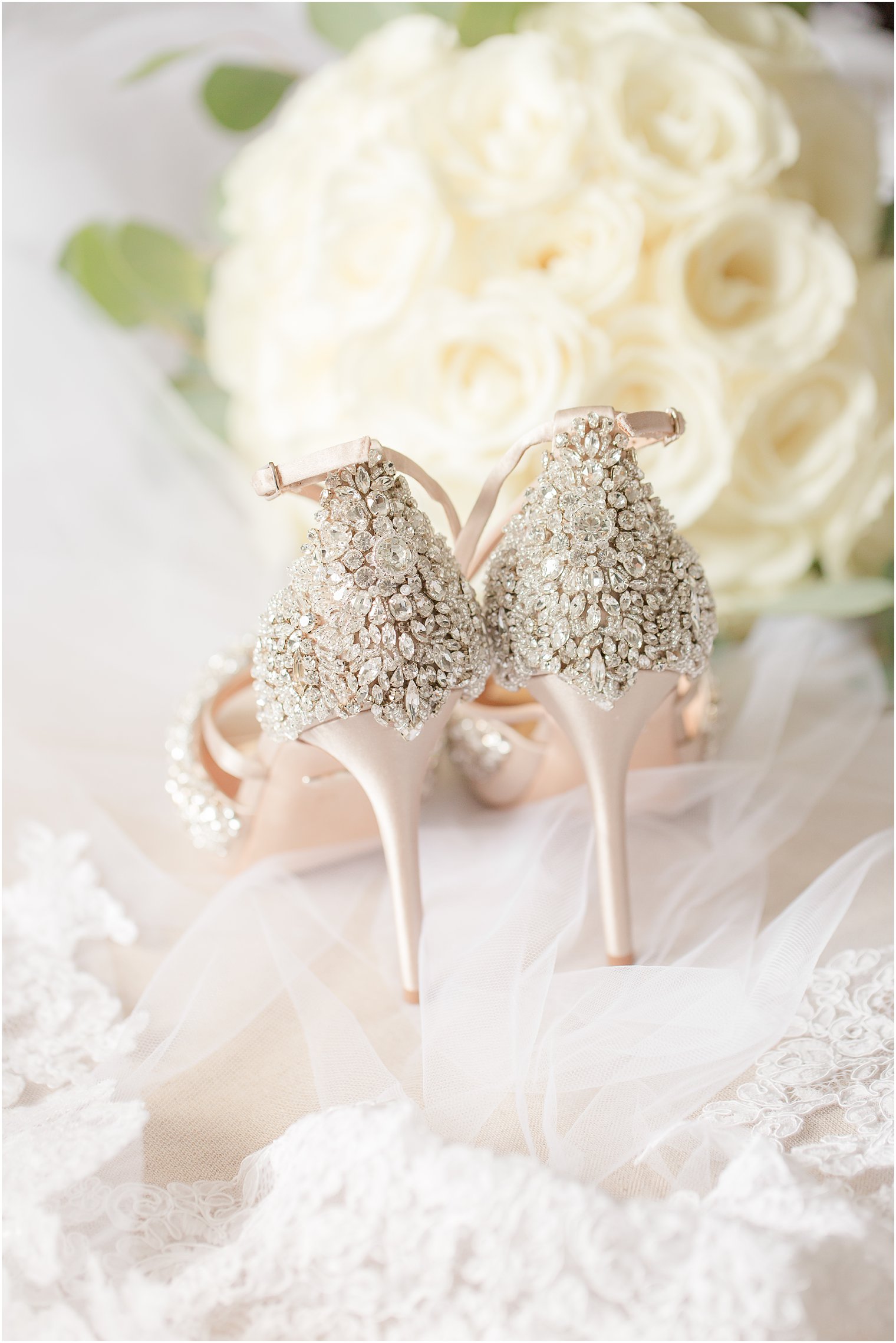 Badgley Mischka bridal shoes