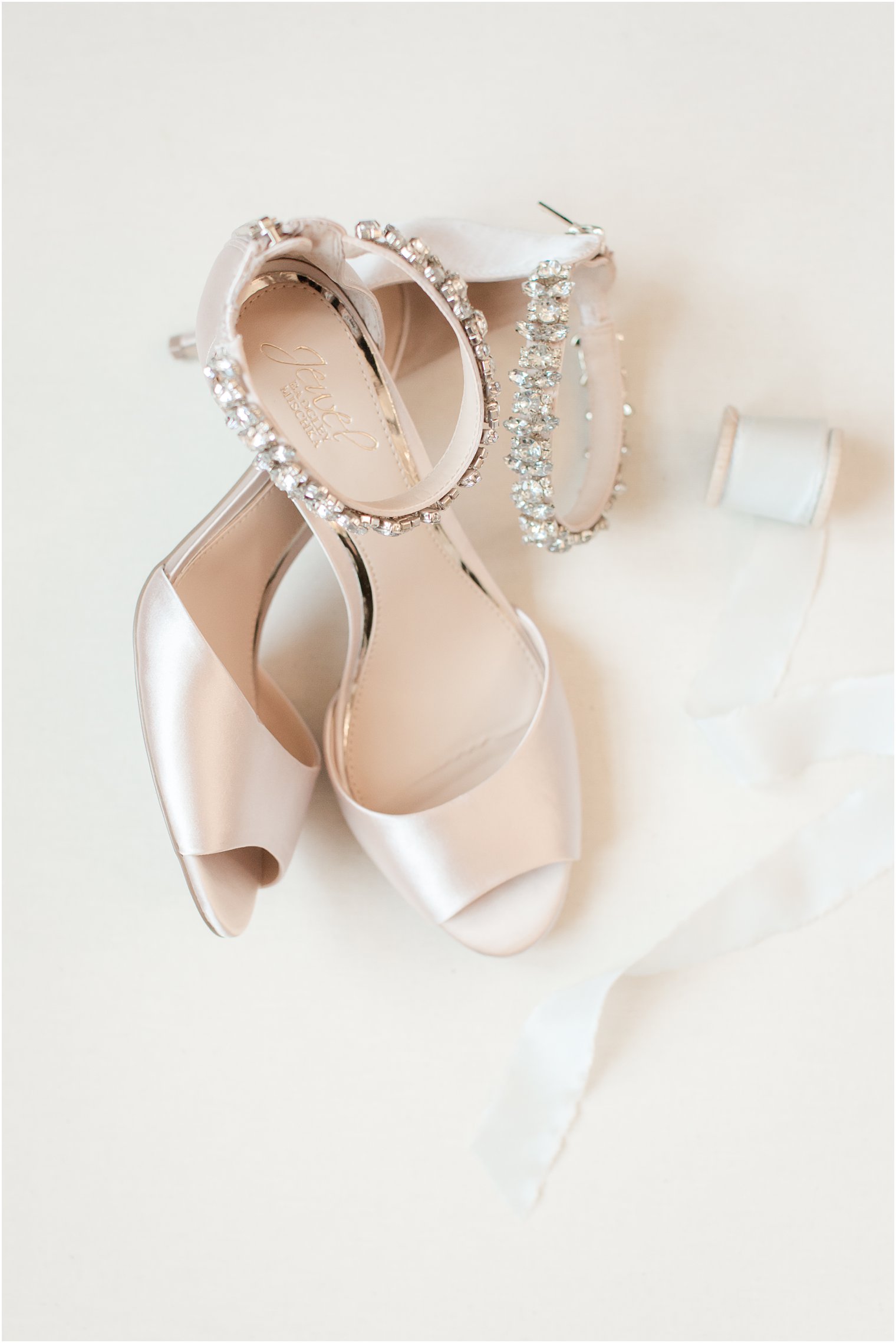 Badgley Mischka bridal shoes