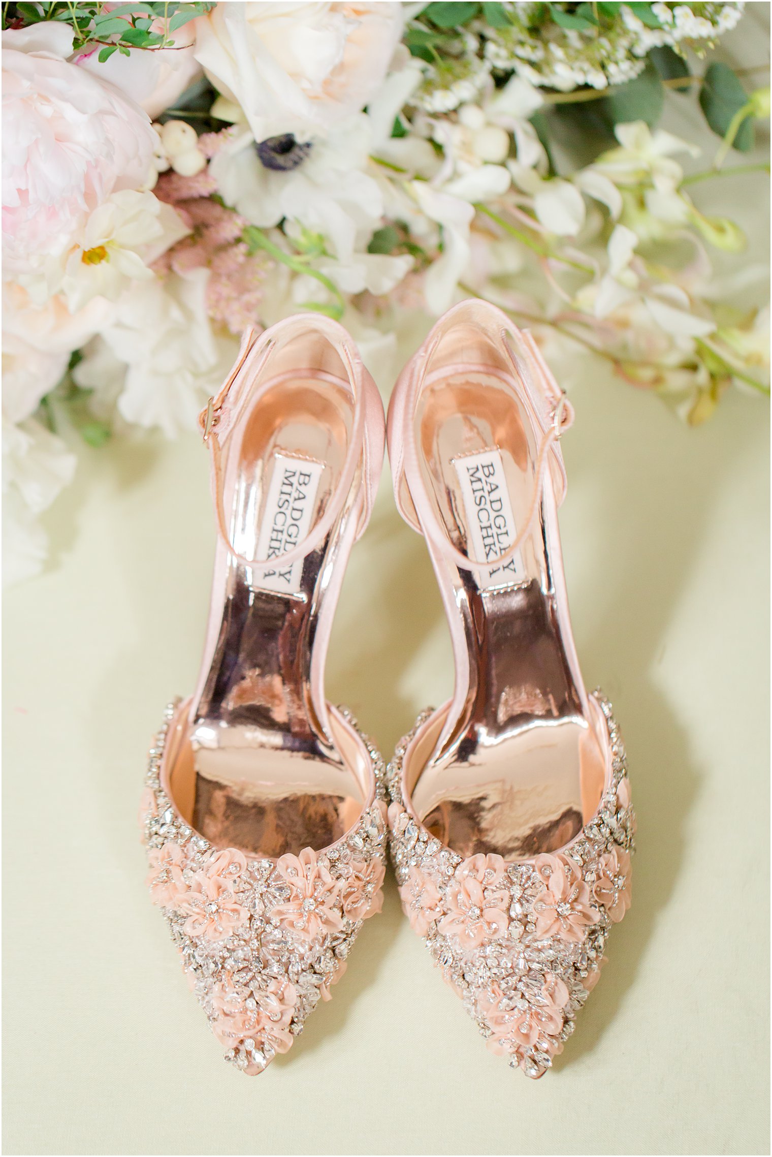 Badgley Mischka bridal shoes