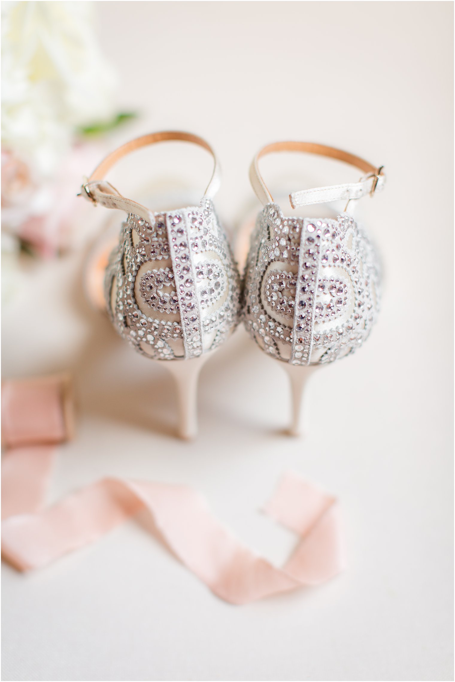 Badgley Mischka bridal shoes