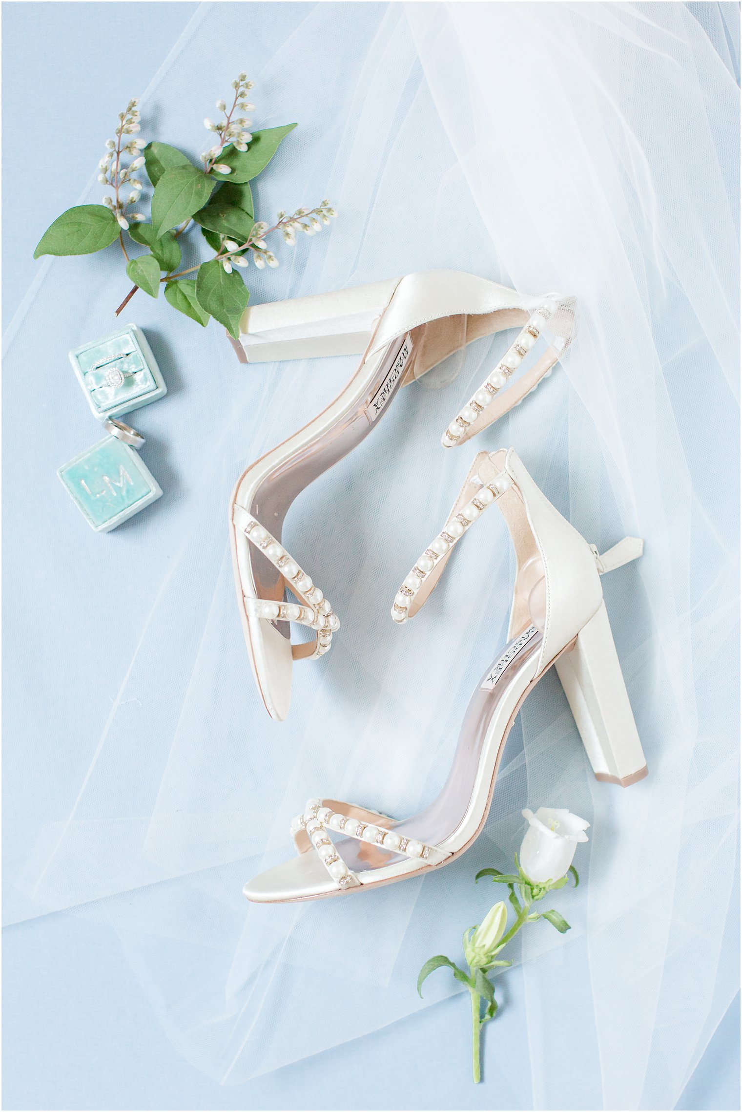 Badgley Mischka bridal shoes