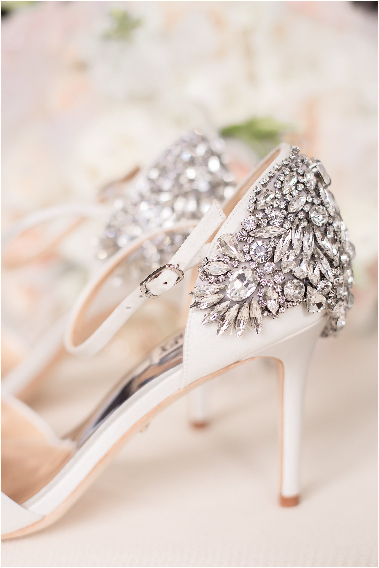 Badgley Mischka bridal shoes