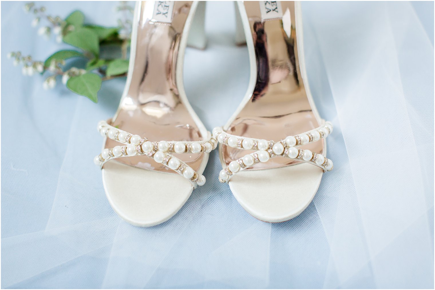 Badgley Mischka bridal shoes