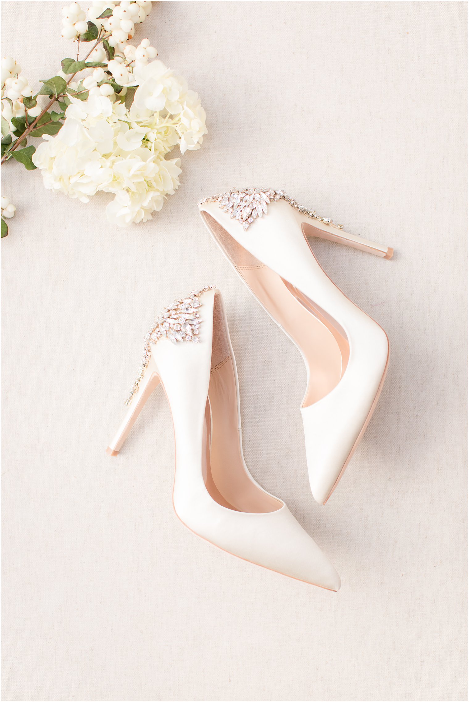 Badgley Mischka bridal shoes