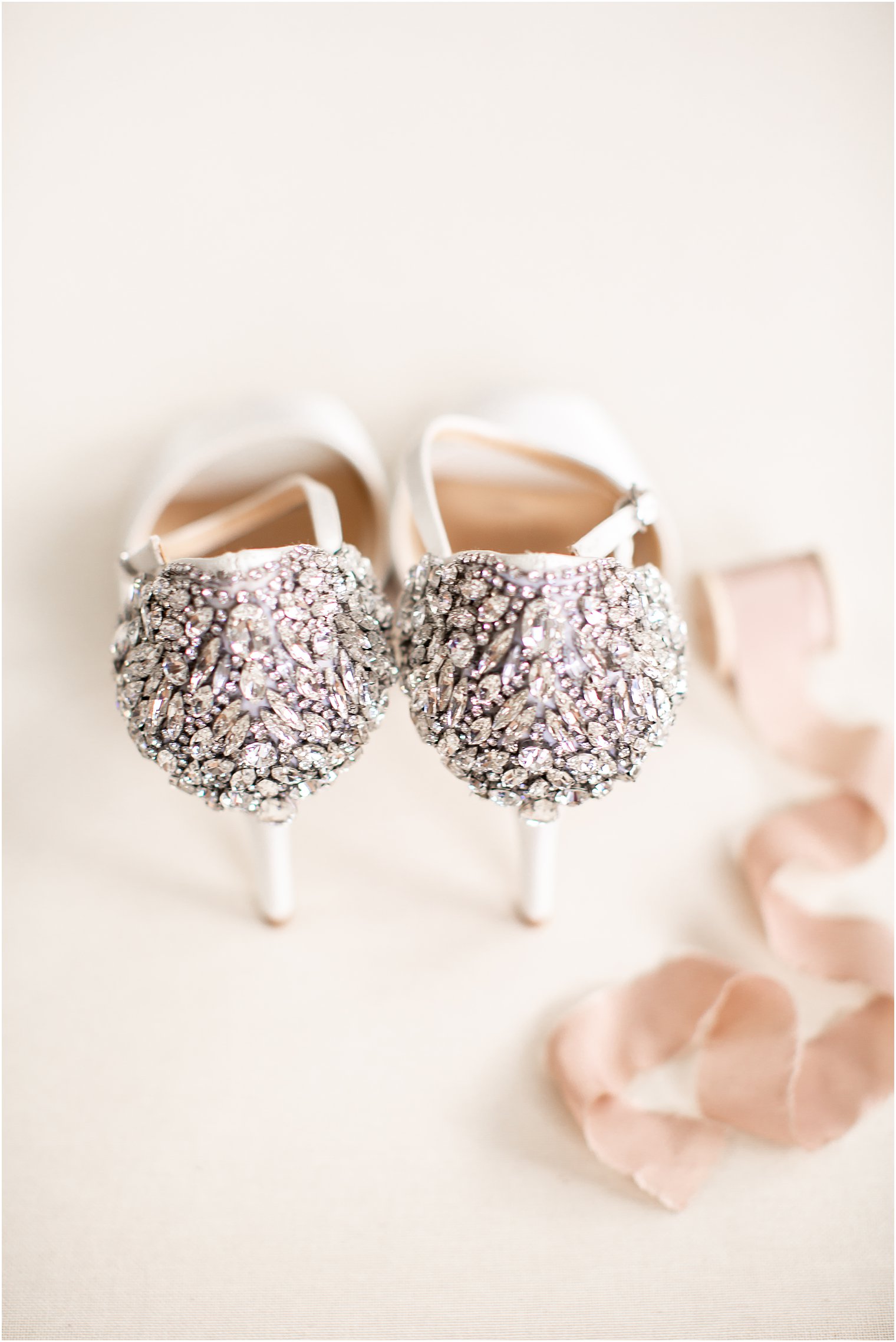 Badgley Mischka bridal shoes