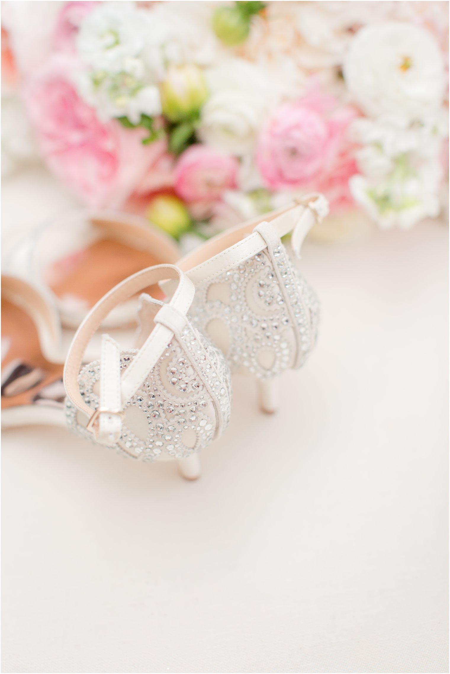 Badgley Mischka bridal shoes