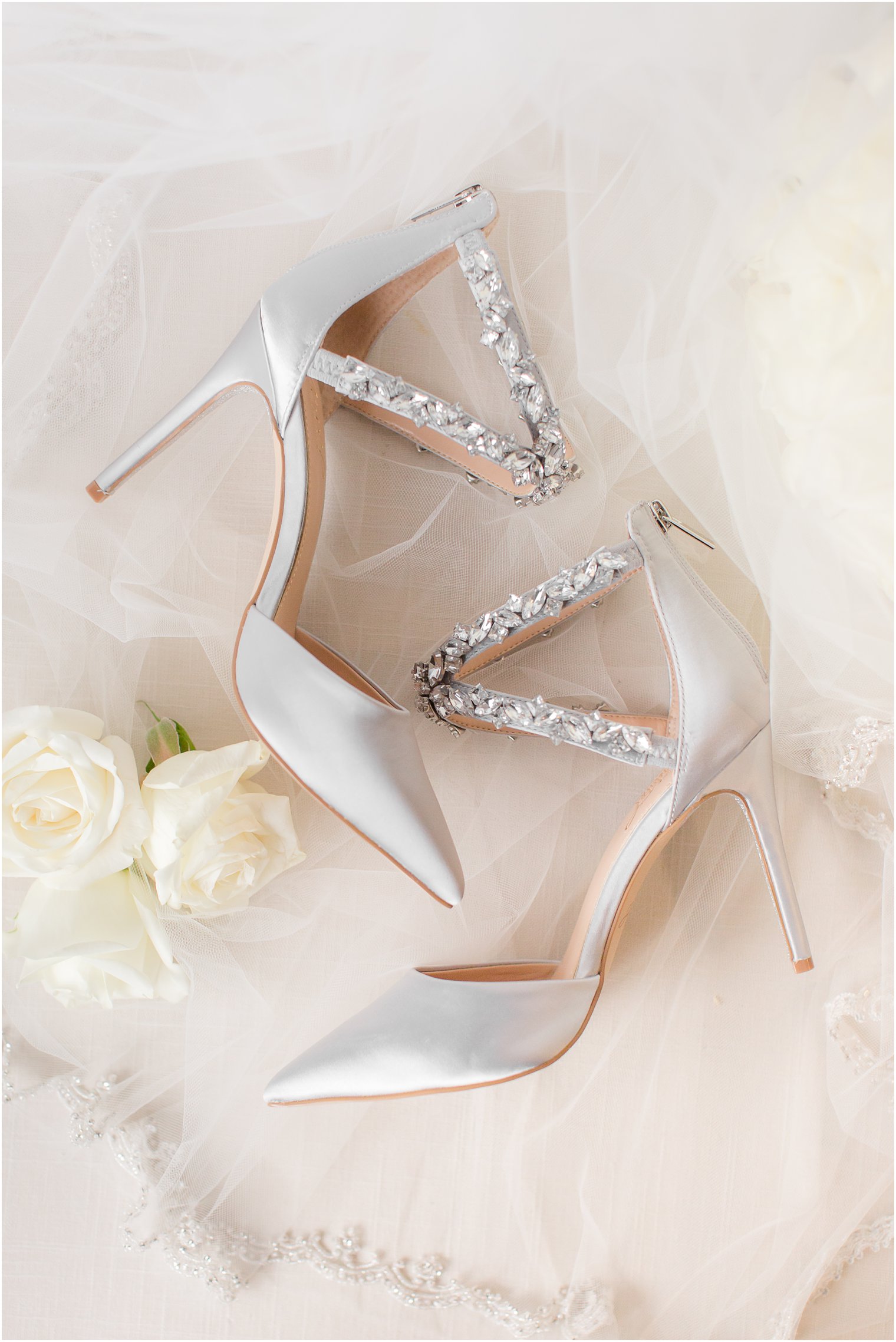 Badgley Mischka bridal shoes