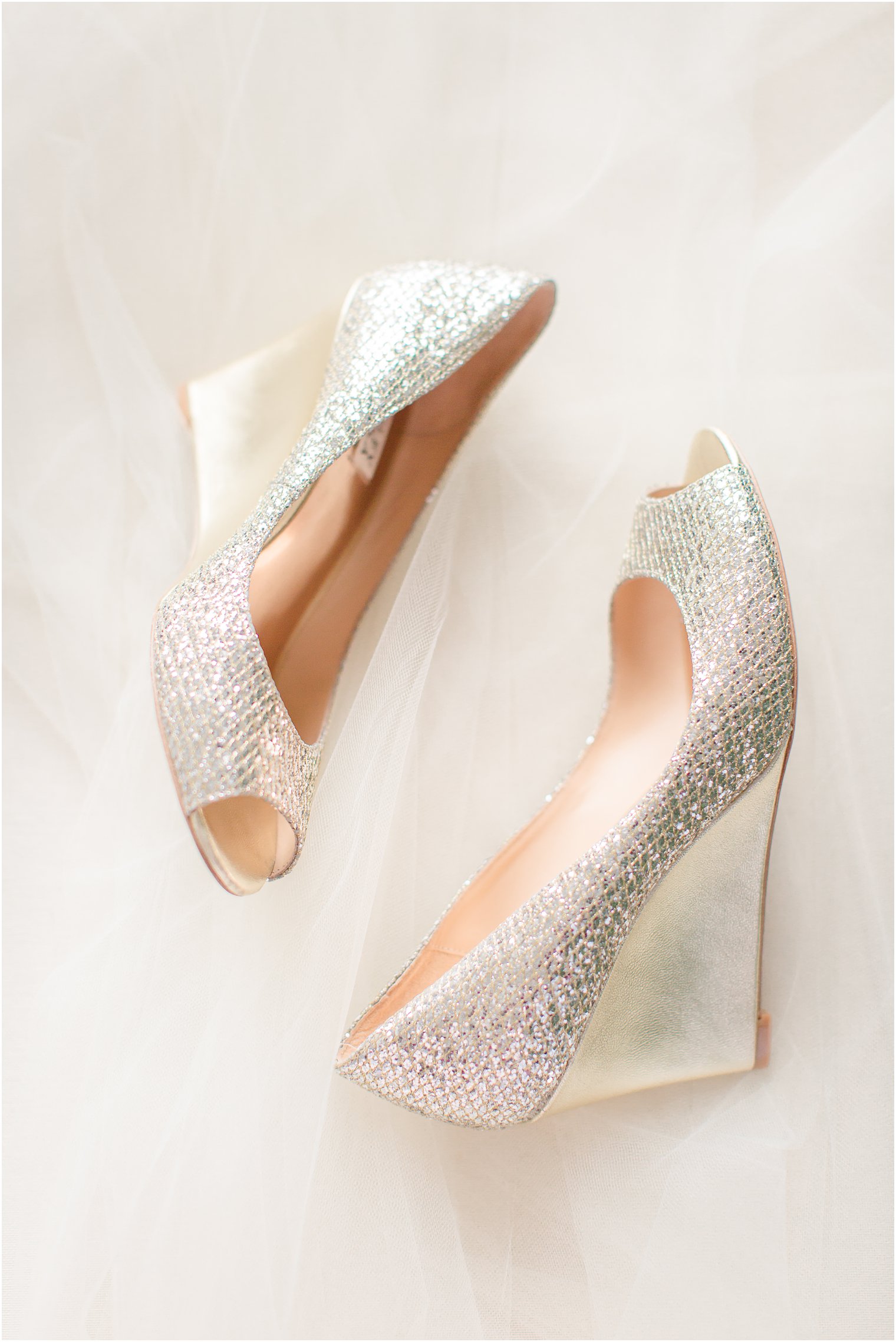 Badgley Mischka bridal shoes