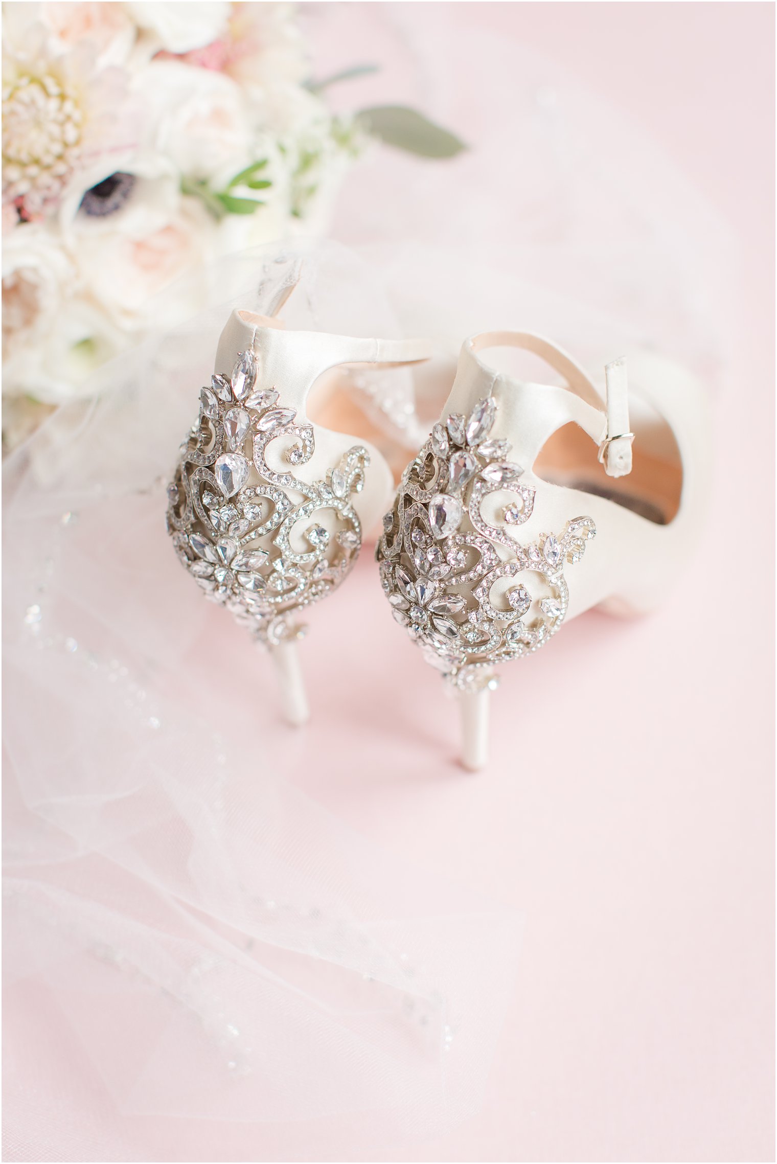 Badgley Mischka bridal shoes