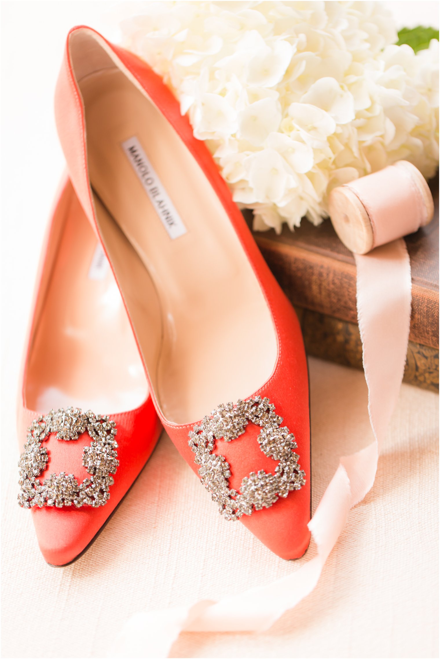 Manolo Blahnik bridal shoes