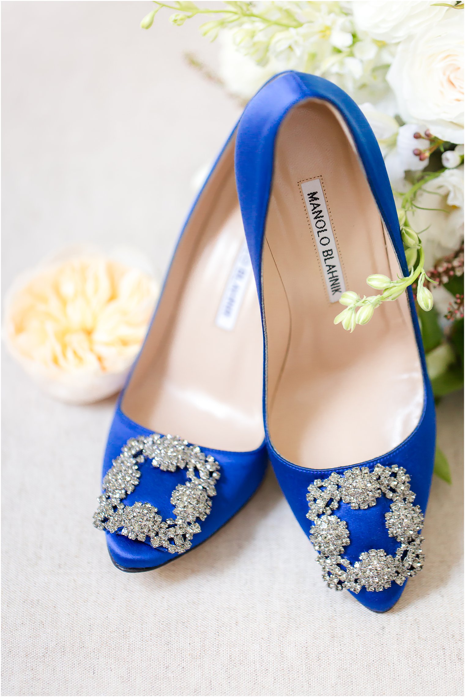 Manolo Blahnik bridal shoes