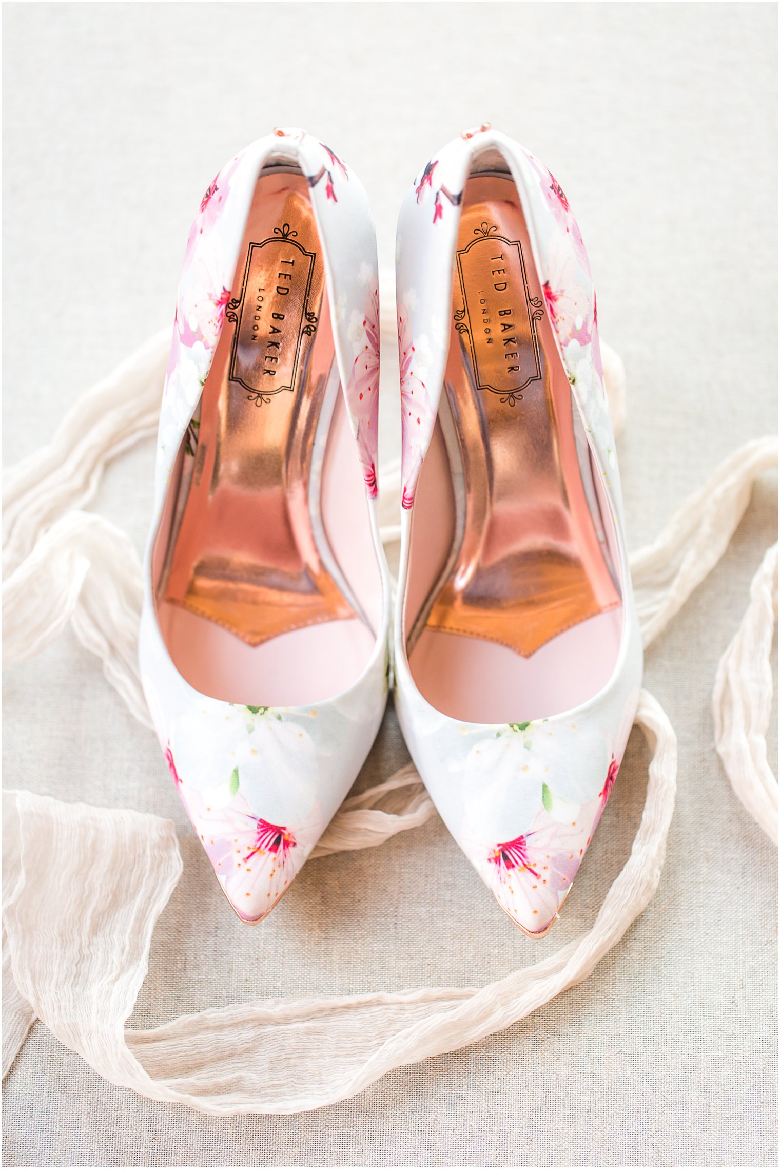 Ted Baker floral pumps