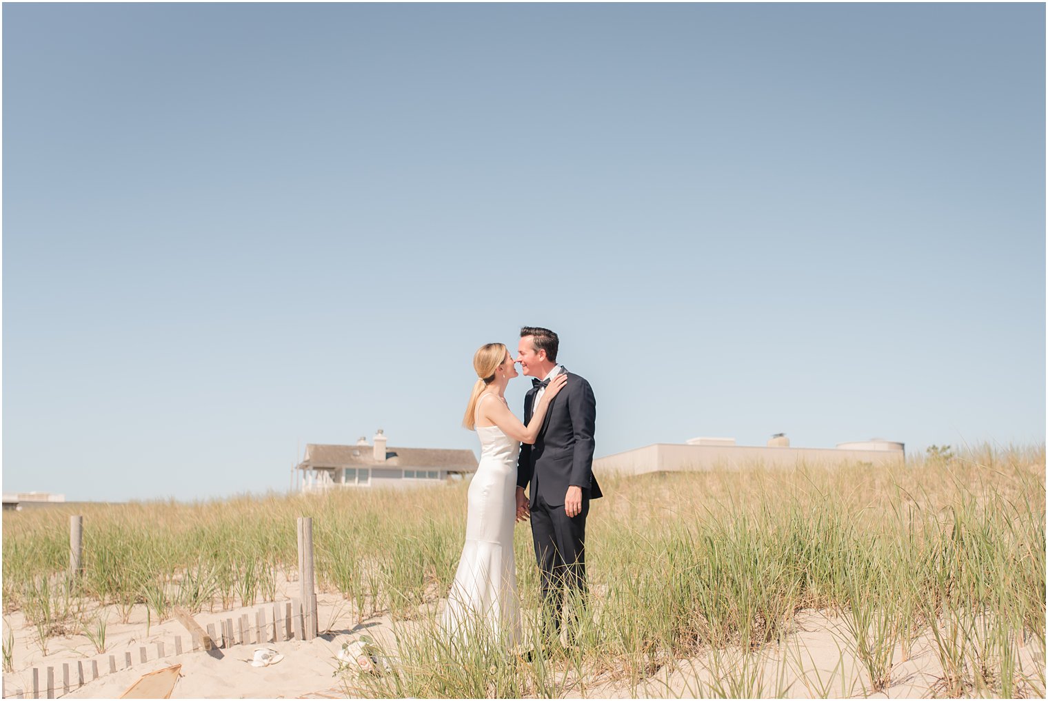 bride and groom photos on LBI