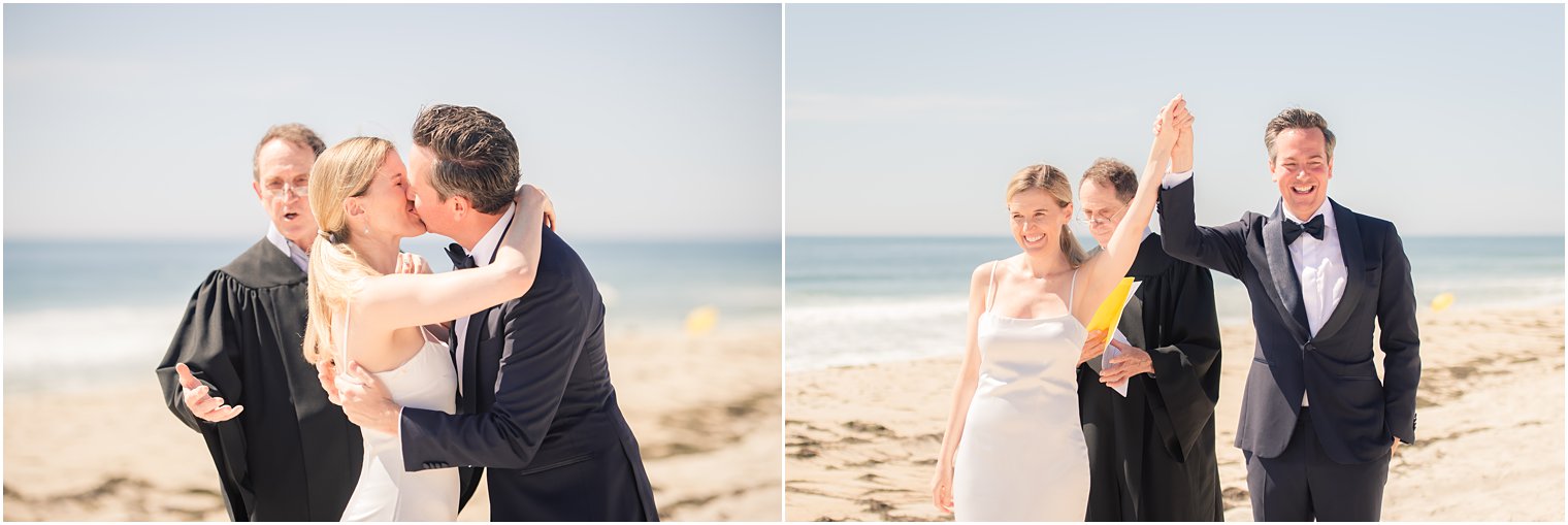 Wedding couple on the beach