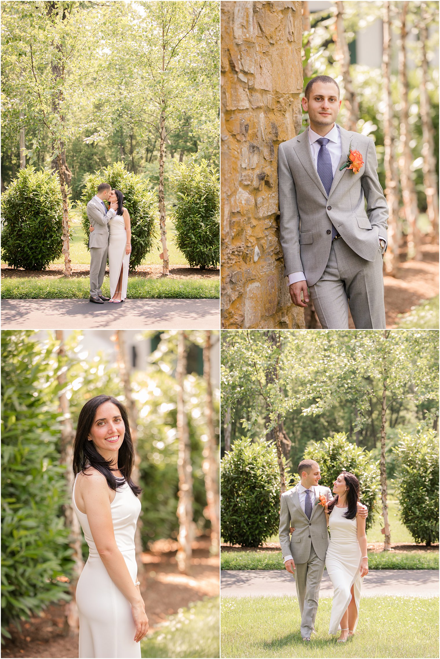 Wedding portraits in unique New Hope PA location