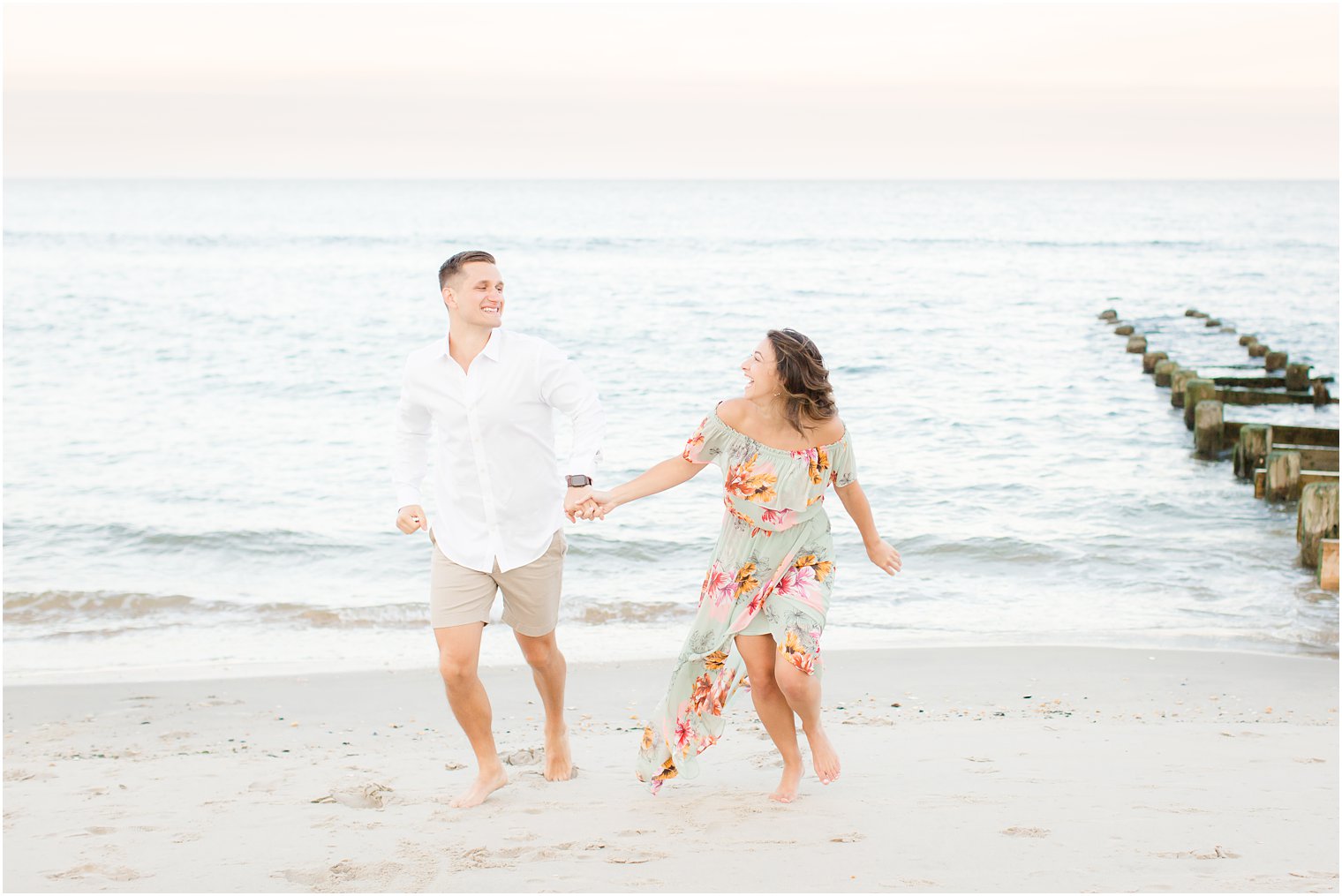 Spring Lake NJ engagement session 