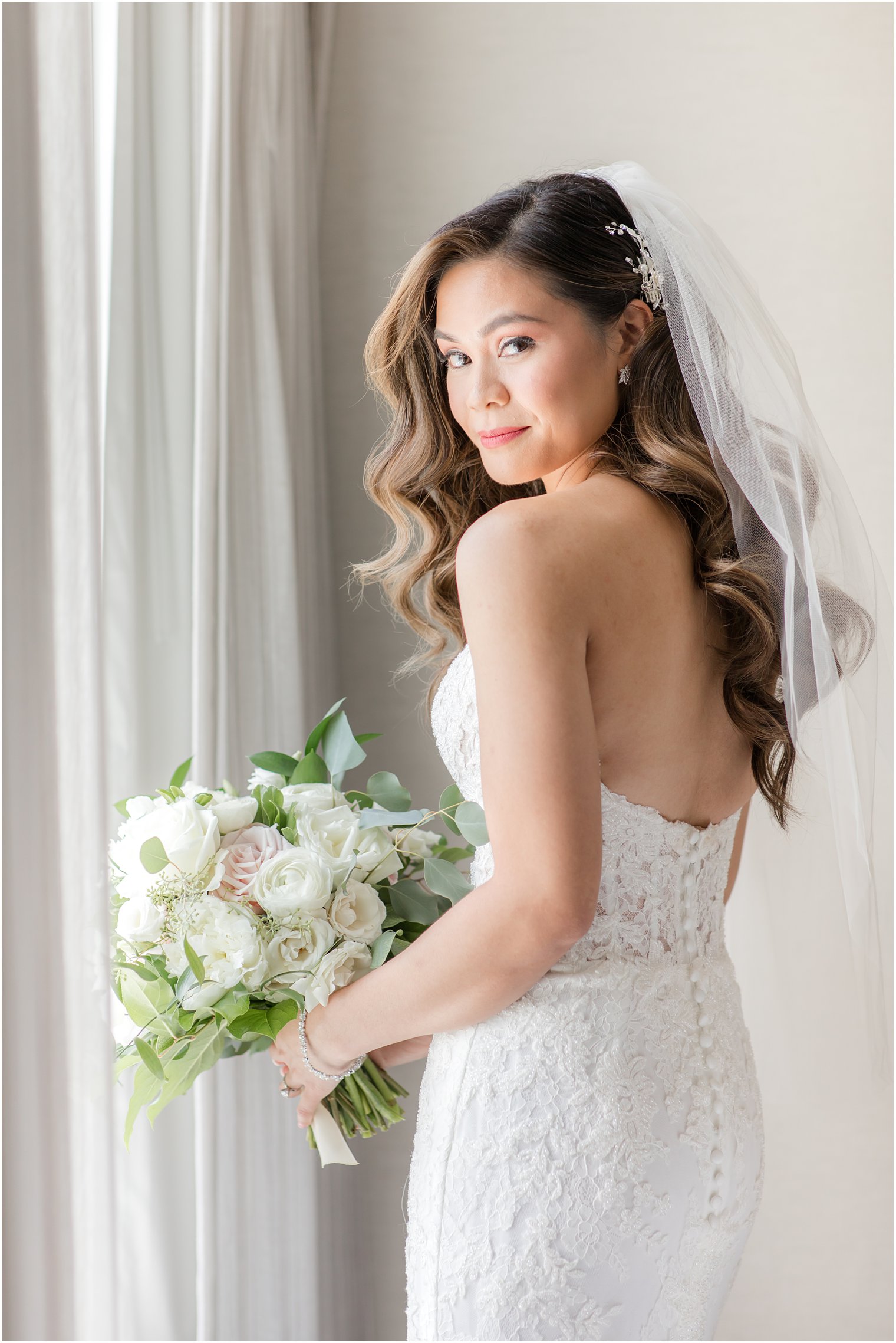 Traditional bridal portrait