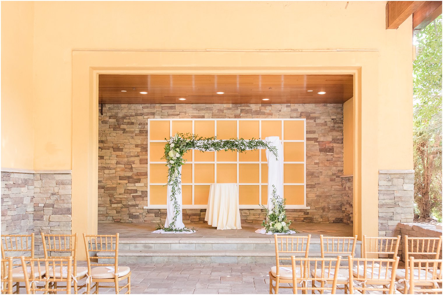 Ceremony at Stone House at Stirling Ridge