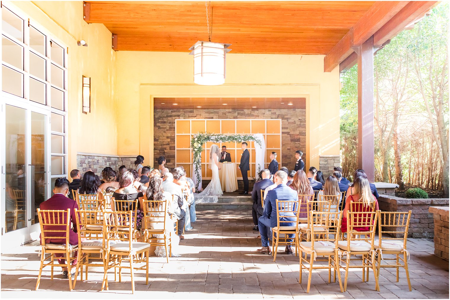 Ceremony at Stone House at Stirling Ridge