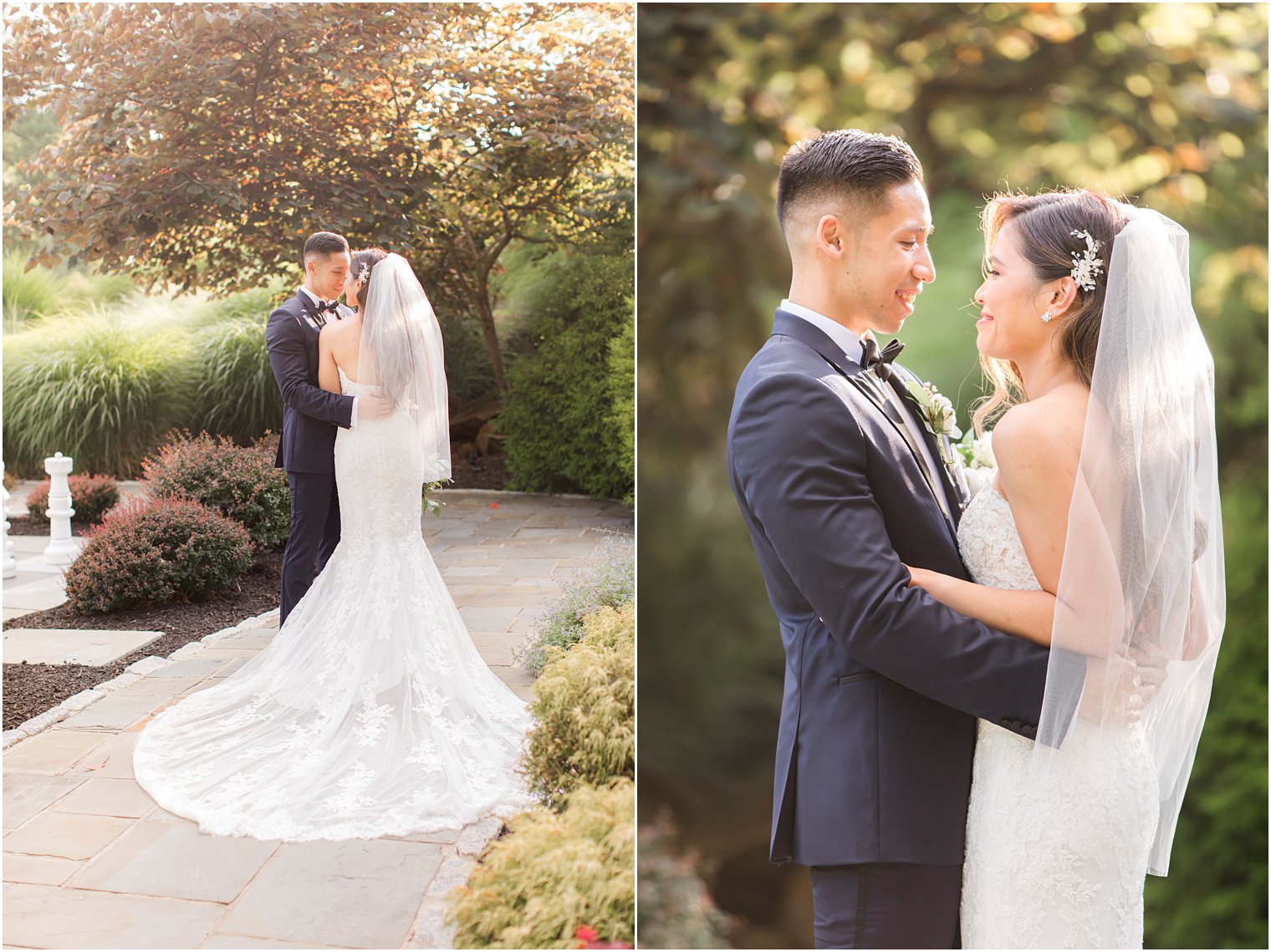 Photos of bride and groom at Stone House at Stirling Ridge