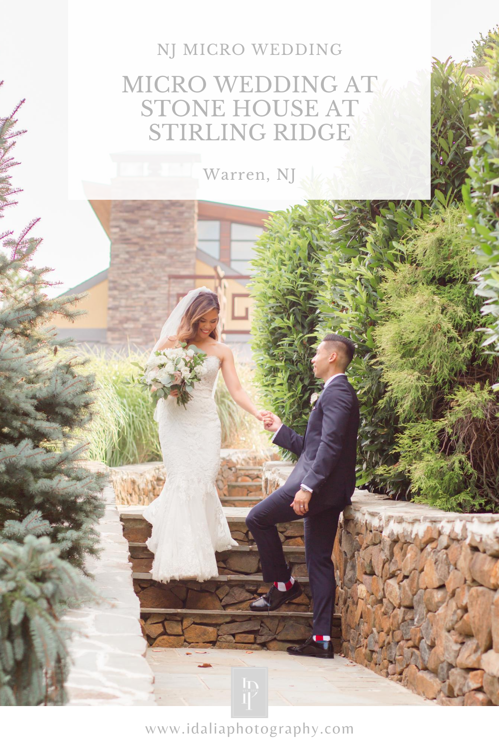 Micro wedding at Stone House at Stirling Ridge by NJ Wedding Photographers Idalia Photography