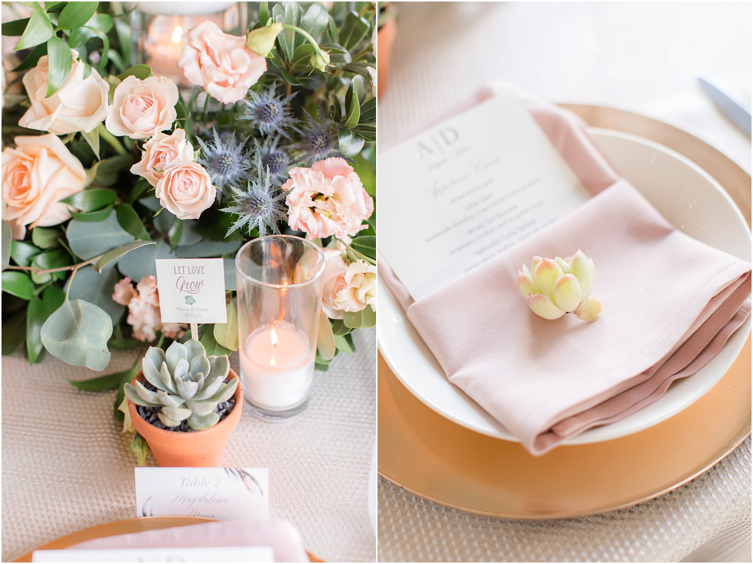 Eucalyptus seating cards