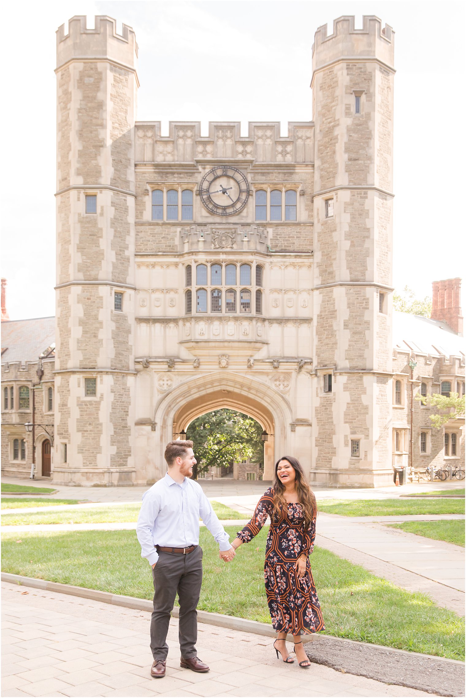 Classic Princeton University Engagement Session