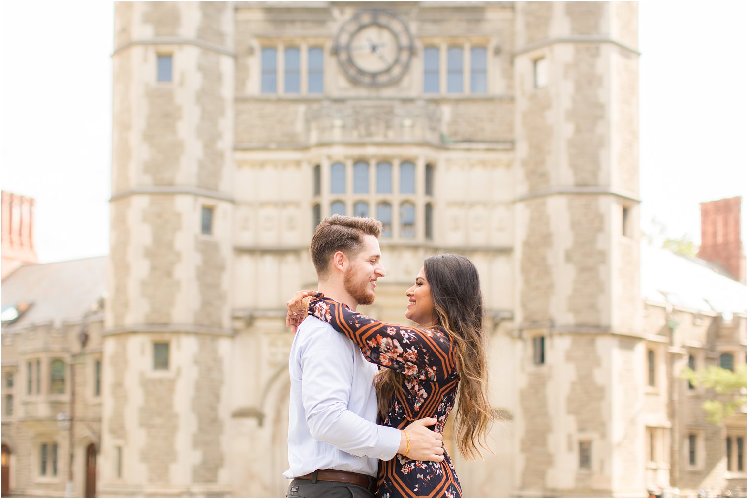 Romantic Princeton University Engagement Session
