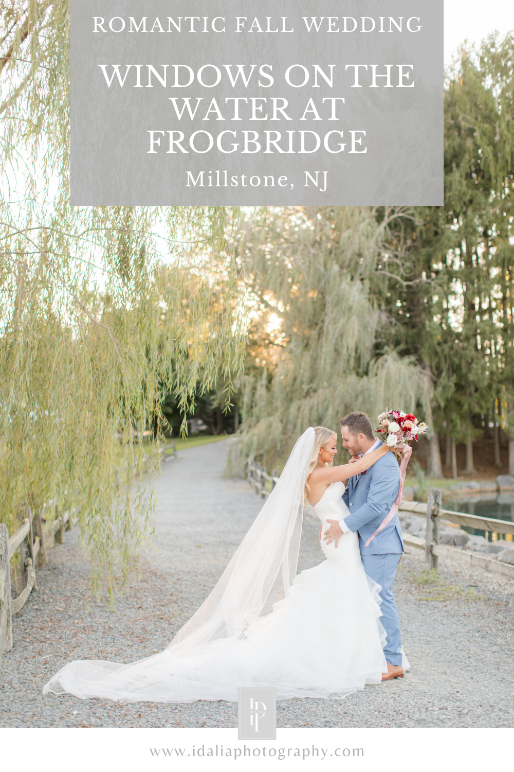 Fall Windows on the Water at Frogbridge wedding in Millstone NJ