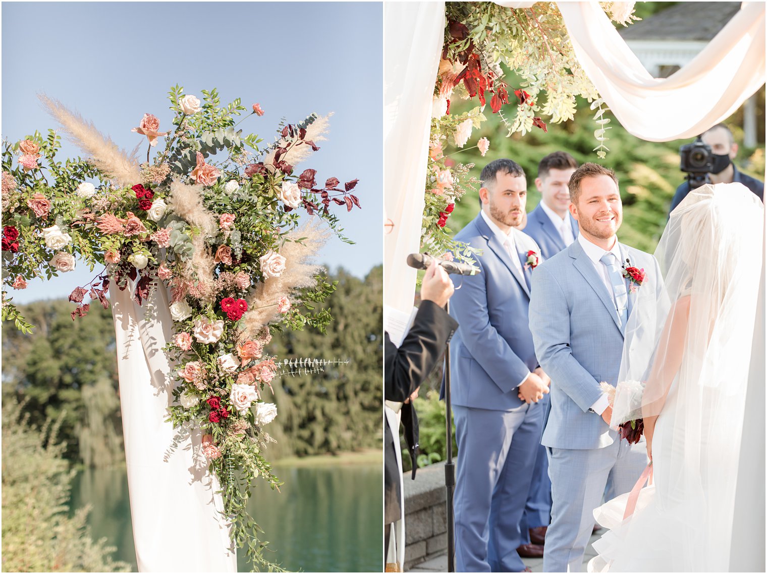 Windows on the Water at Frogbridge wedding ceremony in September 