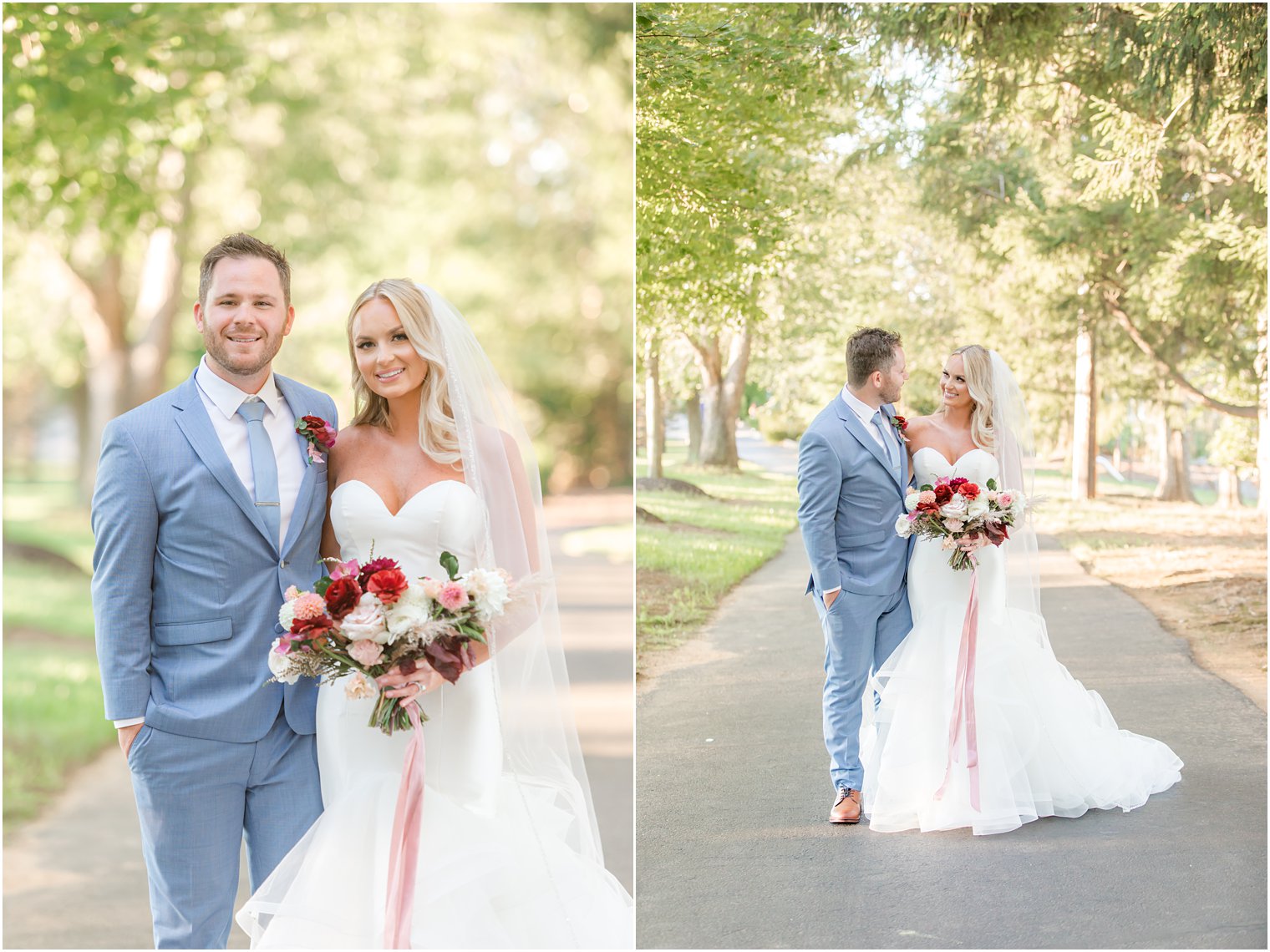 Windows on the Water at Frogbridge wedding portraits of bride and groom