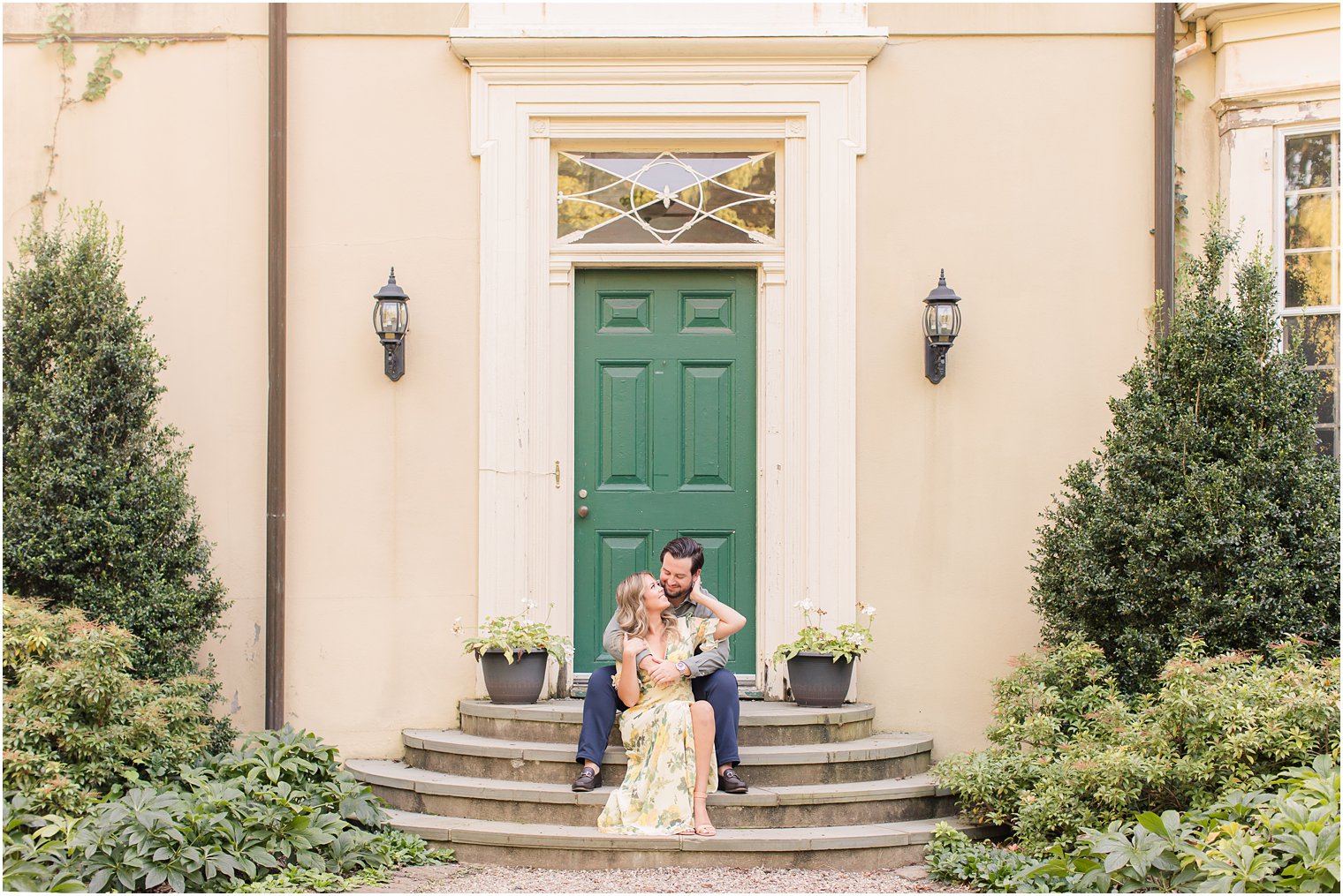 Cross Estate Gardens engagement photos