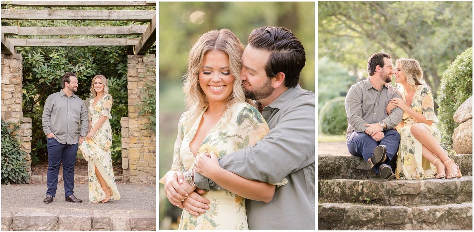 Cross Estate Gardens Engagement Session