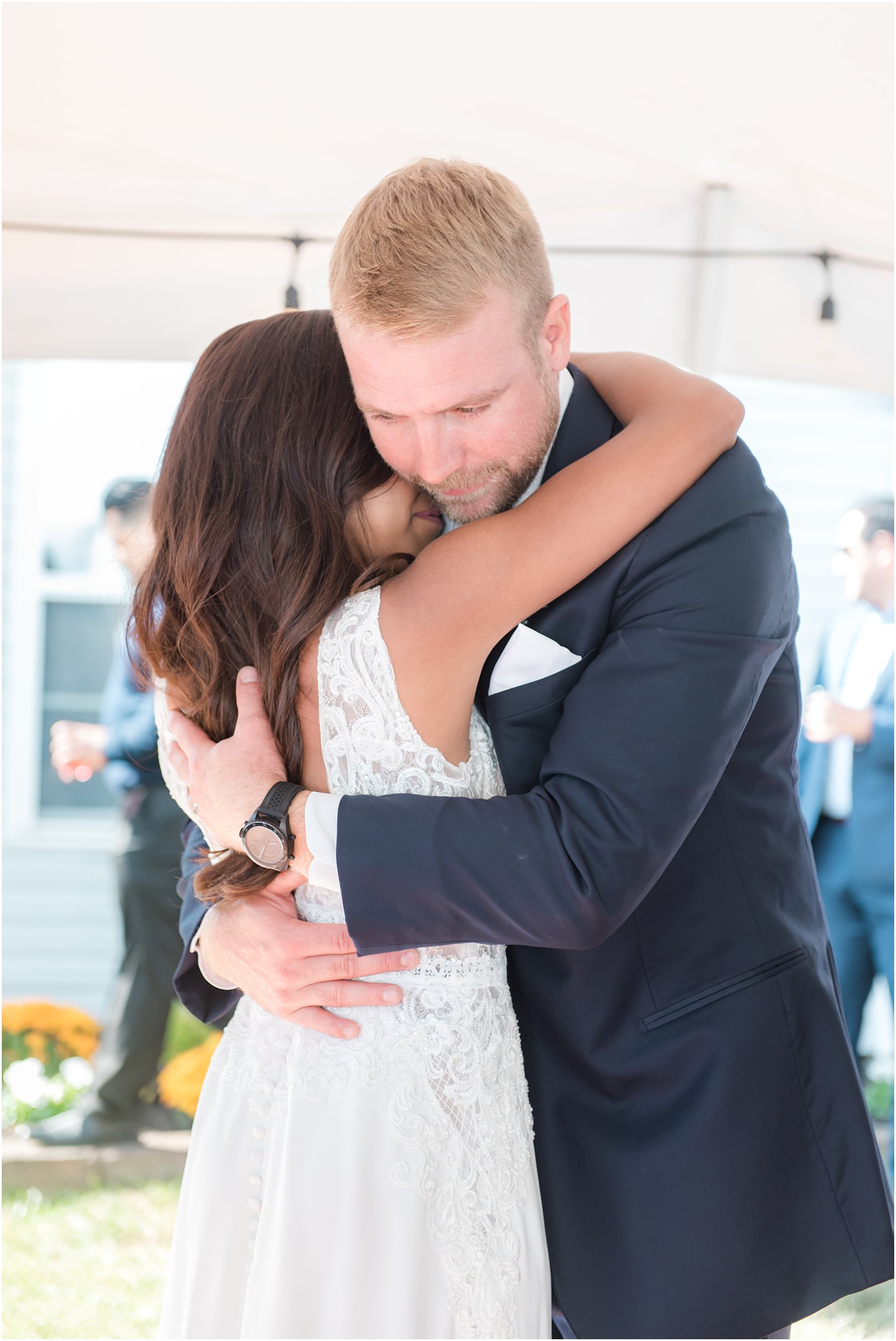 newlyweds dance during NJ wedding reception