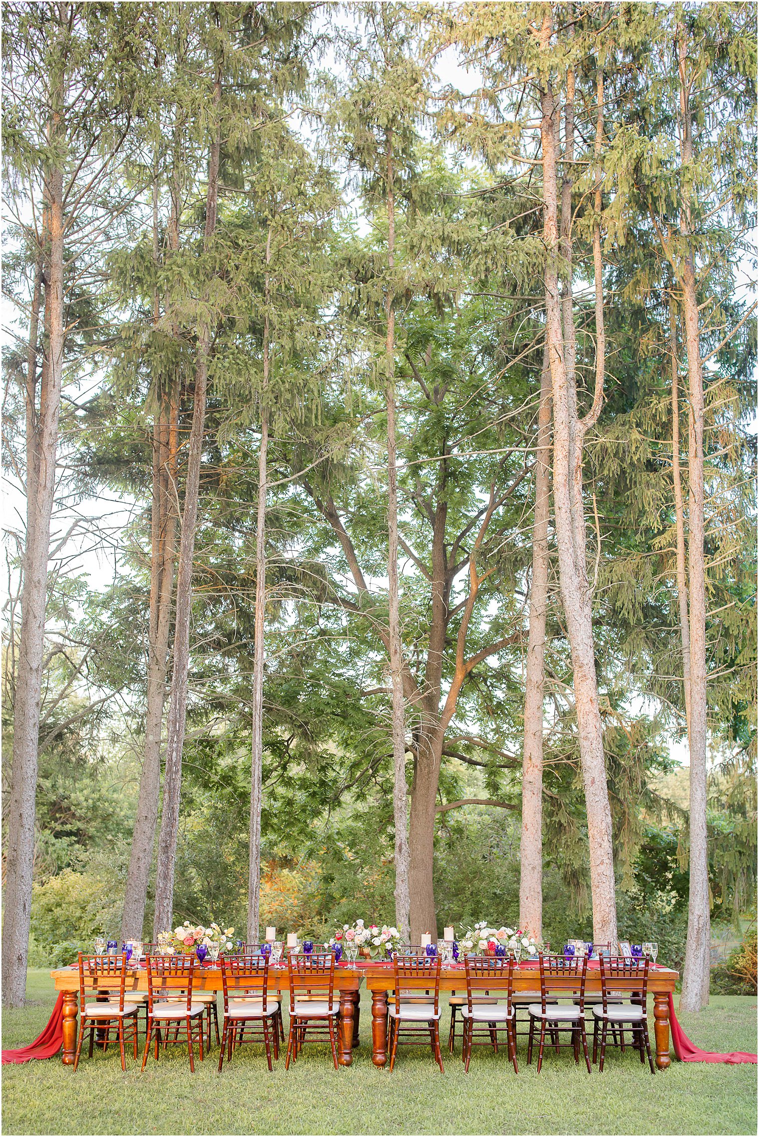 outdoor New Jersey fall microwedding inspiration published in Wedding Chicks