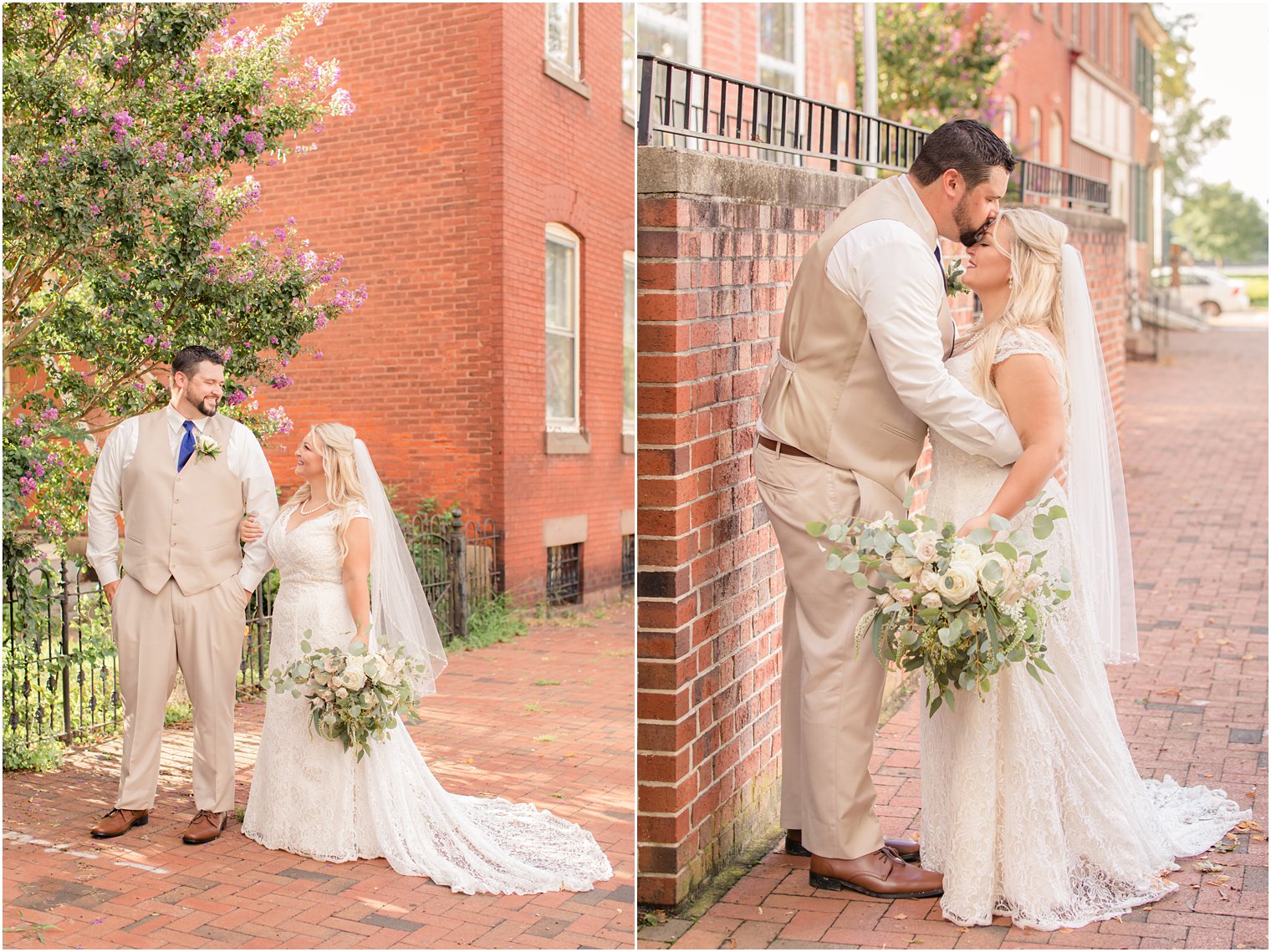 New Jersey wedding portraits with Idalia Photography